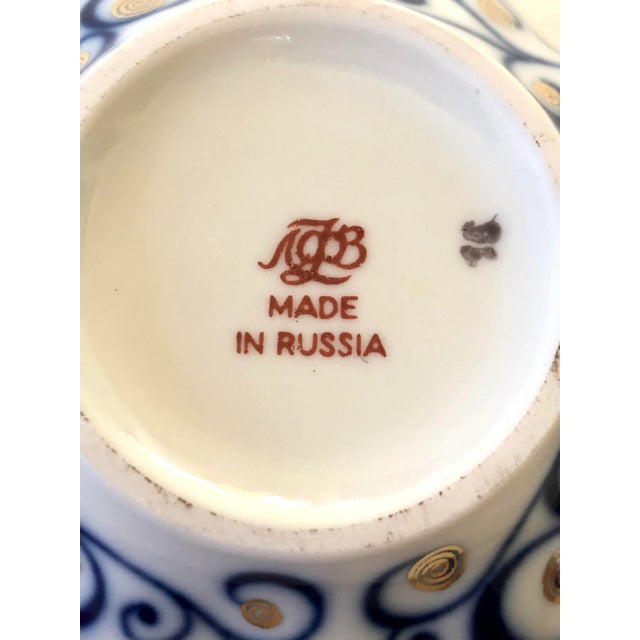 Russian Cup and Saucer For Sale In San Francisco - Image 6 of 8