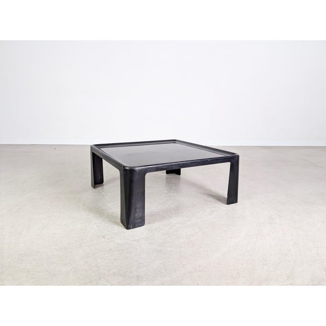 Mid-Century Black Coffee Table by Mario Bellini for C&B Italia For Sale - Image 6 of 11