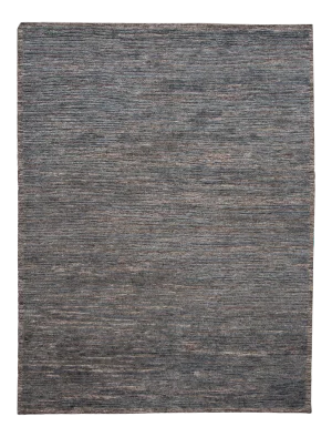 21st Century Contemporary Textured High Low Wool Rug