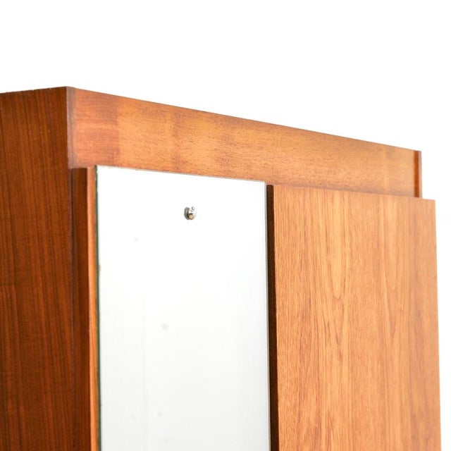 Mid-Century Modern 1960s Mid Century Teak Armoire by Elliots of Newbury, Attributed For Sale - Image 3 of 8
