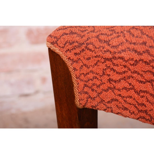 Art Deco Walnut Chairs by J. Halabala for UP Zavody, Czech, 1940s, Set of 4 For Sale - Image 11 of 18