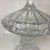 Baroque Late 20th Century Godinger Olympia Lead Crystal Pedestal Candy Jar With Lid For Sale - Image 3 of 12