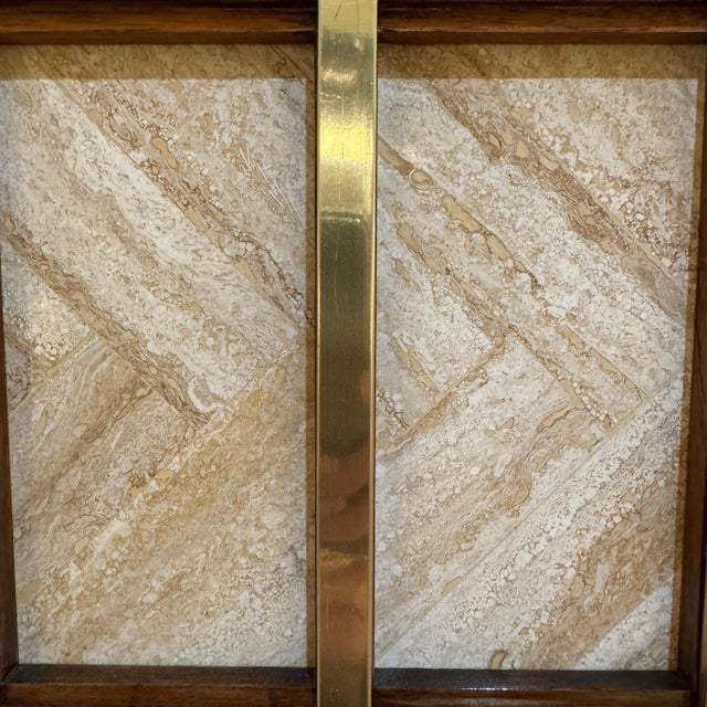 1950s Edward Wormley Modernist Wall Mirror For Sale - Image 13 of 18