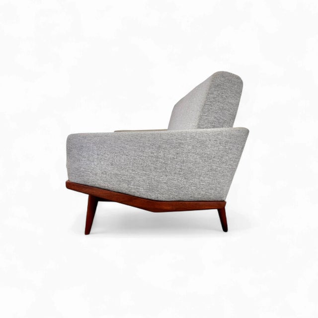 1960s Vintage Mid Century Modern Hw Klein Teak Sofa for Bramin-Møbler For Sale - Image 5 of 11
