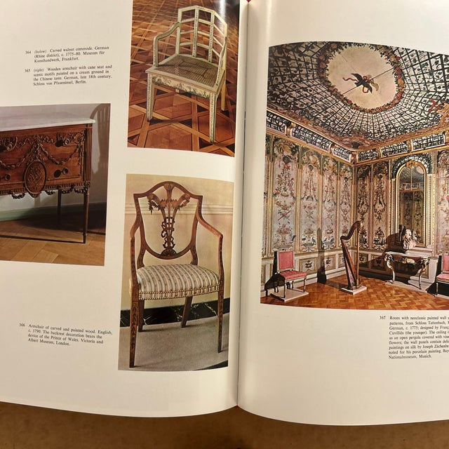 Mid-Century Modern Three Centuries of Furniture in Color Deluxe Design & Interiors Reference (Hardcover, 1970) For Sale - Image 3 of 9