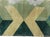 Textile Art Deco Design Green Handmade Wool Rug Doris Leslie Blau For Sale - Image 7 of 9
