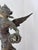 Early 20th Century La Renommée Winged Victory Sculpture After L. & F. Moreau on Green Marble Base For Sale In San Diego - Image 6 of 9