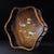A beautifully crafted Chinese lobed tray or display stand, likely made of Huali (rosewood). The piece features a...