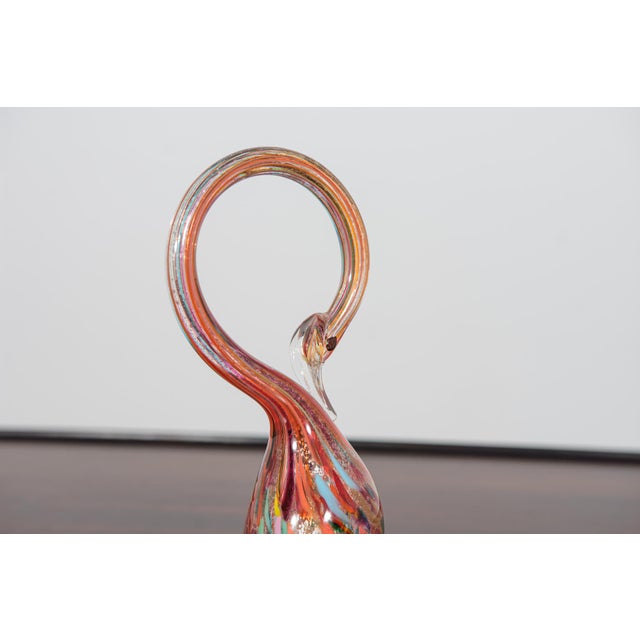 Murano Glass Swan Figurine from Made Murano Glass, 1960s For Sale - Image 4 of 14