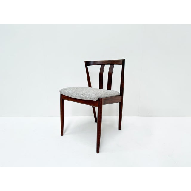 Dining Chairs in Teak by Kai Kristiansen, 1960s, Set of 6 For Sale - Image 4 of 13