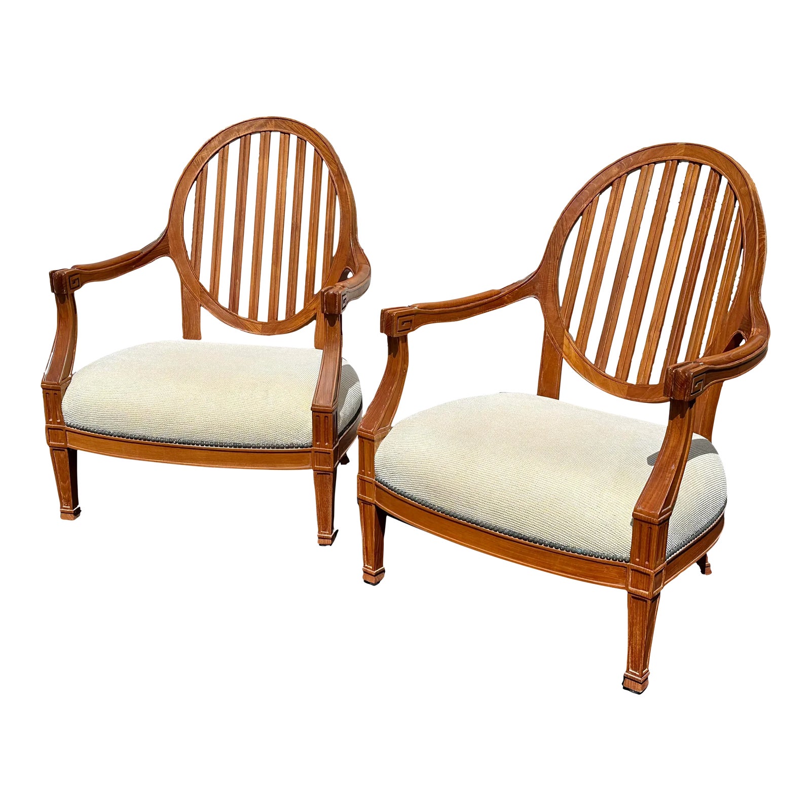 Pair of Teak Occasional Chairs By David Sutherland Furniture Chairish