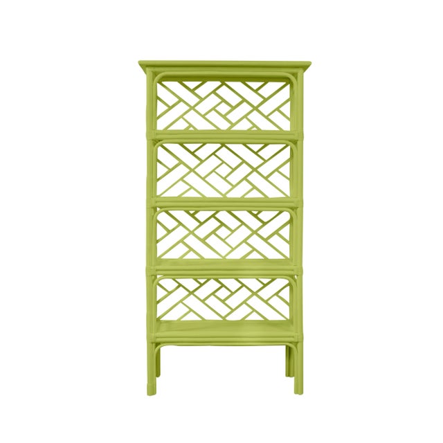 David Francis David Francis Furniture for Chairish Chippendale Etagere, Parakeet For Sale - Image 4 of 4