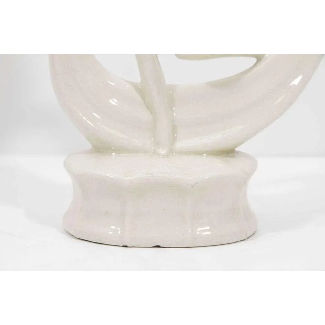 Art Deco Art Deco Dancing Flapper Ceramic Sculpture For Sale - Image 3 of 7