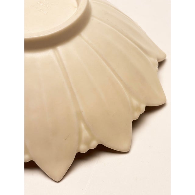 1936 Rookwood Cream Sunflower Bowl 6424 For Sale - Image 10 of 12