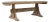 20th Century French Oak Dining Table For Sale