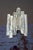 A sculptural glass wall sconce by fischer leuchten, germany, circa 1960s–1970s. this elegant piece features a thick,...