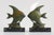 Antique Art Deco French Bookends Angelfish in Black Marble Spelter Moonfish, 1925, Set of 2 For Sale - Image 10 of 10