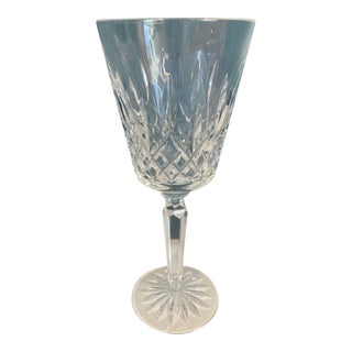 Mid 20th Century Waterford Crystal Lismore Pattern Wine Glass/Water Goblet For Sale