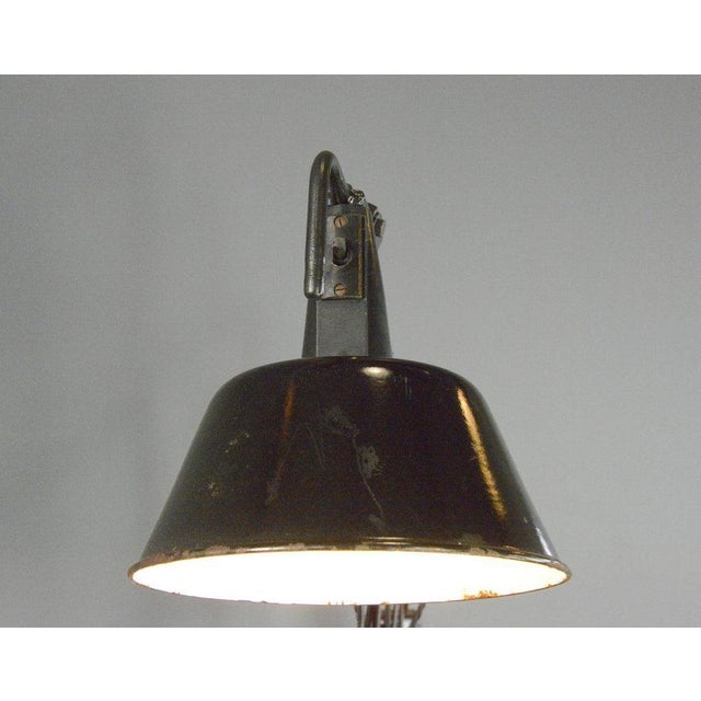 Modernist Scissor Lamp by Wilhelm Bader, 1930s For Sale - Image 11 of 14