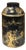 Vintage Chinese Export Black Lacquer Canister Urn Display Art Ws4954 For Sale