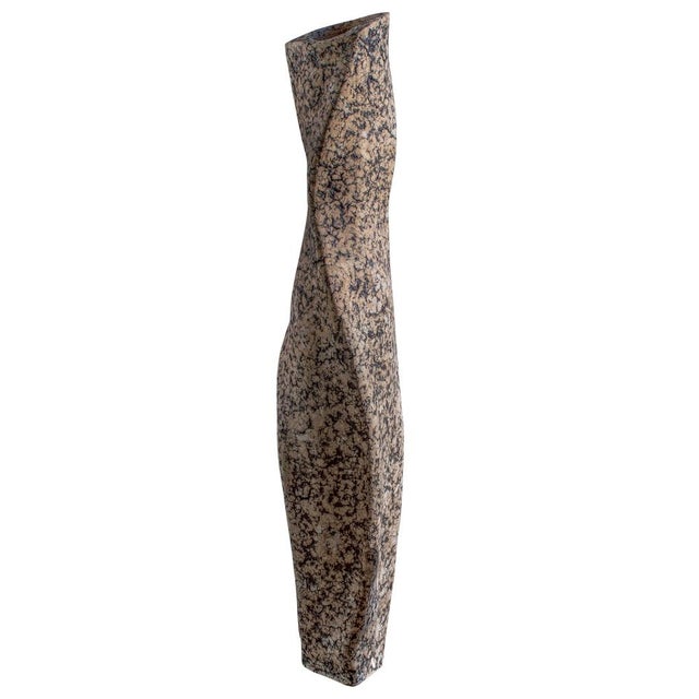 Contemporary Sculptural Tall Vase by Donatas For Sale - Image 11 of 11