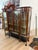 Antique English Mahogany Display Cabinet , Satinwood Inlay. For Sale - Image 4 of 8