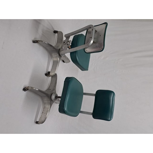 Industrial Chairs, 1940s-1950s, Set of 2, in Very Good conditions. Designed 1950 to 1959