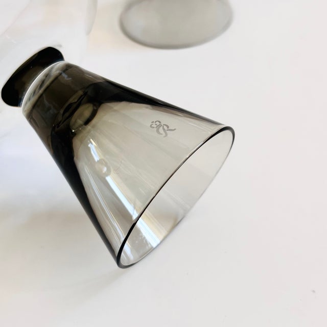 Mid Century Rosenthal Fortuna Champagne Coupes by Elsa Fischer-Treyden - Set of 4 For Sale - Image 10 of 10