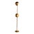 1970s Brass Double Eyeball Floor Lamp For Sale