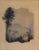 Fire at the Mountain by Brooks Salzwedel | Graphite, Ink, Oil Pastel, Resin on Panel Landscape of a smoky mountain scene. For Sale