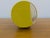 Yellow Cifra 3 Syncron Clock from Solari Udine, Italy, 1966 For Sale - Image 3 of 11
