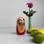 Vintage Daruma kokeshi by Miyashita Hajime (宮下はじめ), dating from the late 1970s–1980s, Shōwa period, Japan. This wooden...