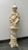 Mid 20th Century Vintage Chinoiserie Statue Musician on Pedestal For Sale - Image 5 of 11