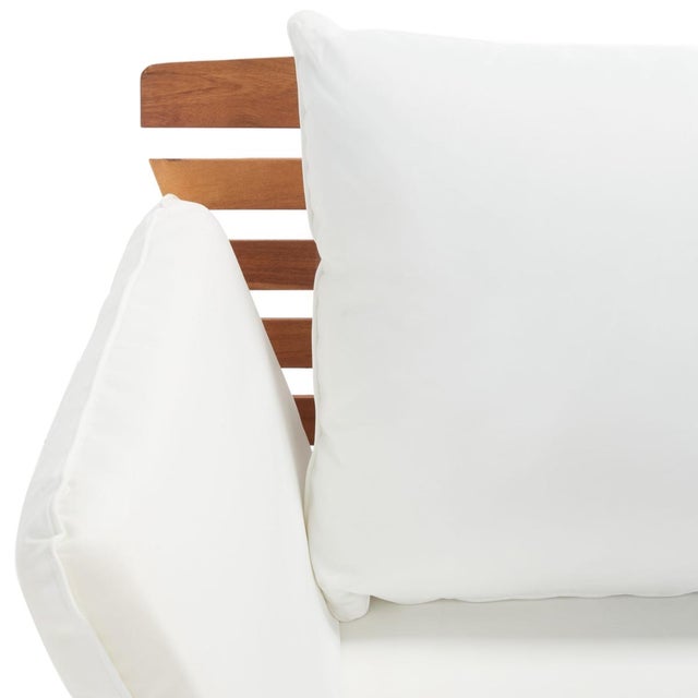 Spritely Home Emely Outdoor Daybed/Natural/Beige Cushion For Sale - Image 4 of 10