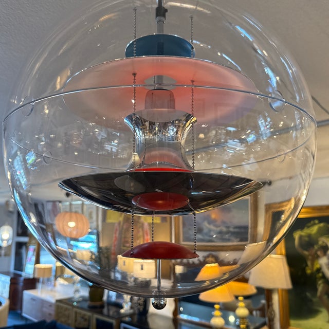 Design Plus Gallery presents VP Globe Suspension Lamp from VerPan by Verner Panton. The VP Globe Pendant from Verpan lives...