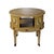 Vintage Drum Table French Provincial Style For Sale - Image 4 of 4