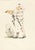 The Chef is an original ink watercolored drawing on paper realized by Jean-Jacques Grandville. A wonderful satiric...