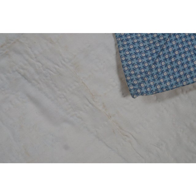 1960s Vintage Merry Go Round Crib Quilt Applique Cotton Childrens Toddler For Sale - Image 11 of 11