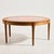 Walnut coffee table with glazed ceramic top from the 1970s. The table has special joints and has been completely restored.