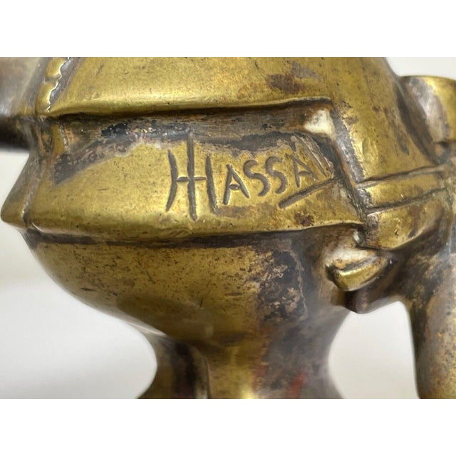 Antique Brass Radiator Mascot “Robert Policeman,” John Hassall, Signed & Numbered, England c.1920s For Sale - Image 6 of 18