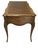 Vintage Auffray & Co French Walnut Partners Desk With Tooled Leather Top For Sale - Image 14 of 18