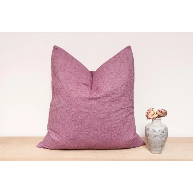 Textile Veronica Handmade Pillow Cover For Sale - Image 7 of 7