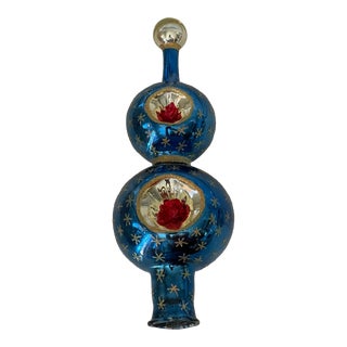 1970s Boho Vintage Christmas Tree Topper Holiday For Sale