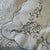 Art Deco Linen Tablecloth 32" X 33" , 10 Napkins C1930 Cream With Gray Trim Pristine For Sale - Image 10 of 18