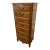 Vintage Ethan Allen Lingerie Dresser French Country Seven Drawers Solid Maple For Sale