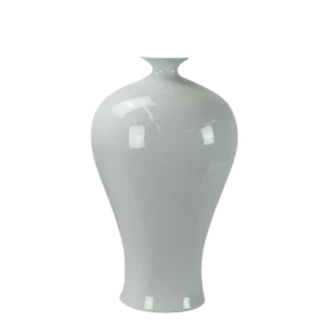 Large Asian Style White Porcelain Vase