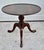 Queen Anne WIlliamsburg Galleries Mahogany Table Vintage Petite Queen Anne Pie Crust Round For Sale - Image 3 of 13