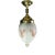 Romantic Hanging Lamp with Flower Motif For Sale