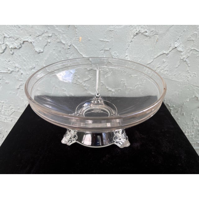 Antique j.h. Hobbs Figural Pressed Glass Covered Compote Candy Dish For Sale - Image 10 of 12