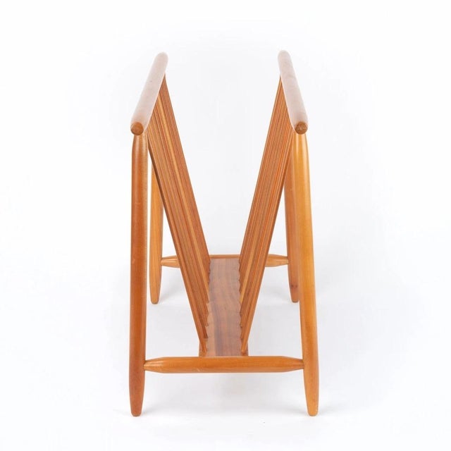 Vintage Newspaper Rack, 1960s For Sale - Image 4 of 7